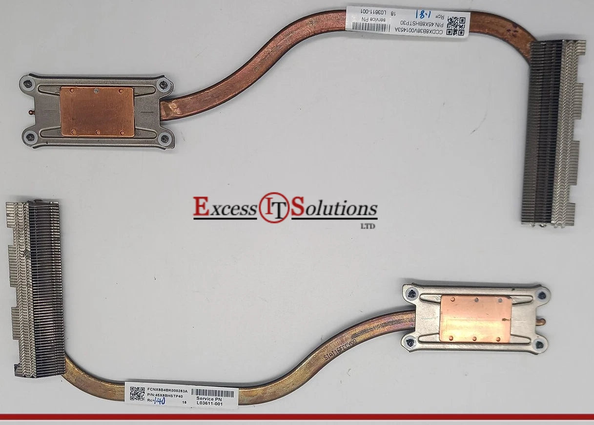 GENUINE HP ProBook 440 G5 14" Laptop CPU Cooling Heatsink L03611-001
