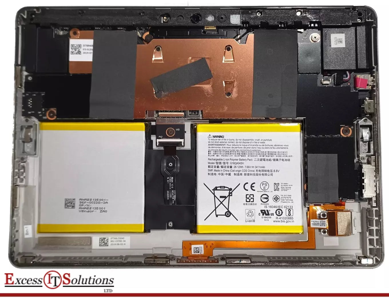 NO SCREEN Microsoft Surface Go 1824 Tablet Laptop Pentium 4415Y @1.6Ghz 4GB 64GB