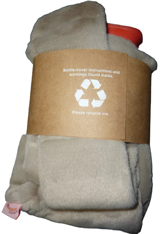 Hot Hugger Wearable Hot Water Bottle -BEIGE