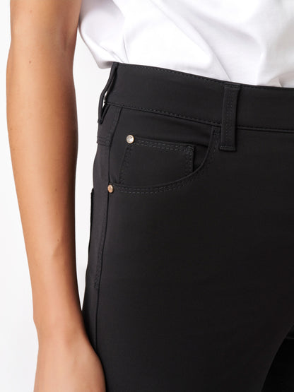ROSNER Highwaist Stretch Trousers Audrey- UK10-30" WAIST-BLACK