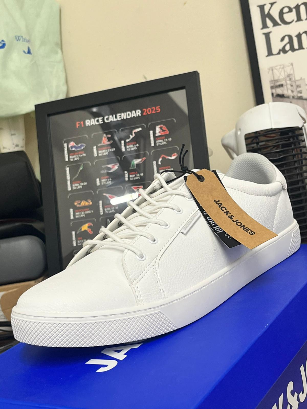 JACK & JONES Trent Mens Trainers UK12 BRAND NEW