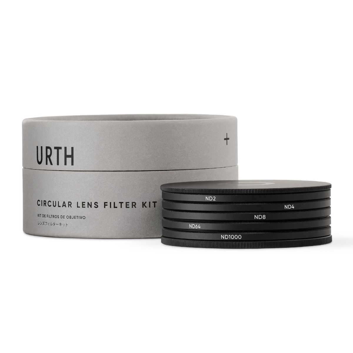 Urth 82mm ND2, ND4, ND8, ND64,ND1000 Lens Filter Kit (Plus+)
