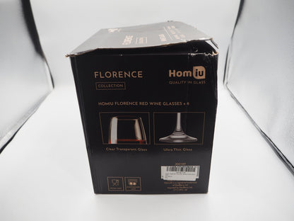 homiu florence wine glasses 6 set