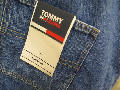 TOMMY HILFIGER DUNGAREE DRESS-DARK BLUR-1XL