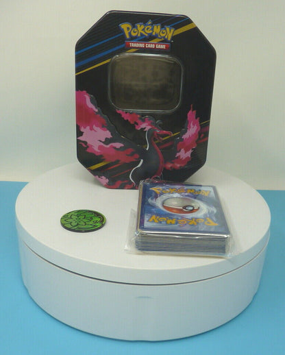 pokemon tin and cards