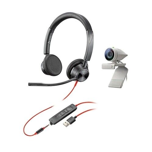 Plantronics Poly Studio P5 Kit with Blackwire 3325-1080p HD Video Conference