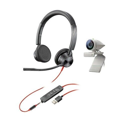 Plantronics Poly Studio P5 Kit with Blackwire 3325-1080p HD Video Conference