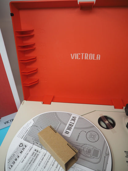 Victrola Re-Spin Sustainable Bluetooth Suitcase Record Player