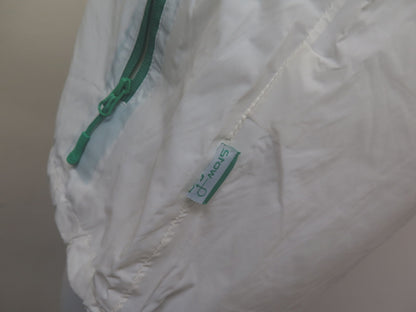 HIGHLANDER WOMENS STOW & GO PACKAWAY WATERPROOF JACKET-WHITE-MEDIUM