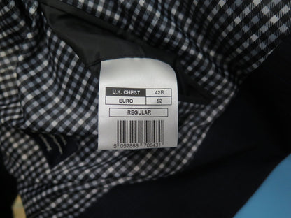 BEN SHERMAN SUIT JACKET-NAVY-42R SLIMFIT