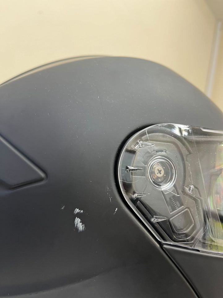 Zorax Falcon Matt Black XL (61-62cm) Full Face Motorbike Helmet