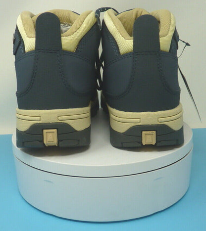WOMENS NORTHWEST TERRITORY LEATHER WALKING/HIKIN BOOTS-BLUE-UK4