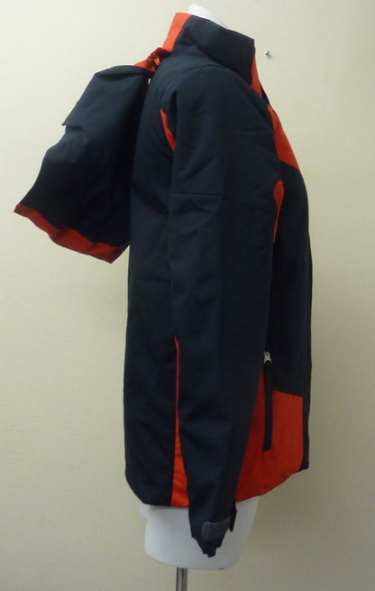 WOMENS SPYDER JACKET-LARGE-BLACK/RED