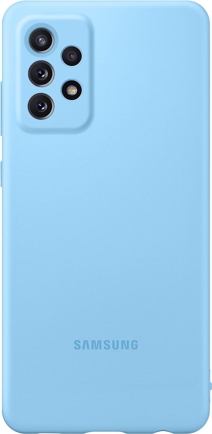 Samsung Galaxy A72 Silicone Cover Case - Blue