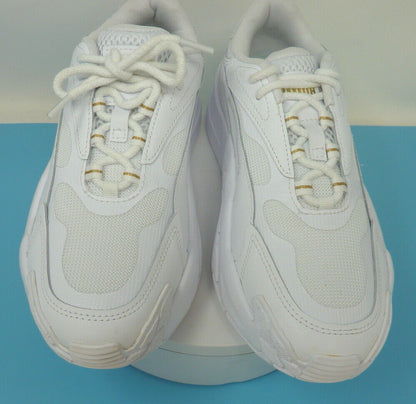 WHITE PUMA TRAINERS SIZEUK6