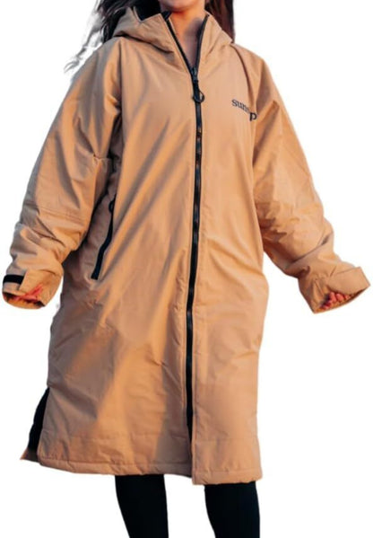 SUNSUP RECYCLED CHANGING ROBE-SAND-MEDIUM