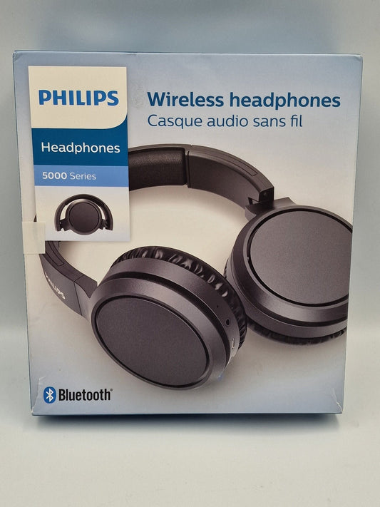 Phillips 5000 series bluetooth headphones Big Bold Bass Compact Folding