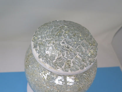 DIVIT SHILP CREMATION URN-WHITE MOSAIC