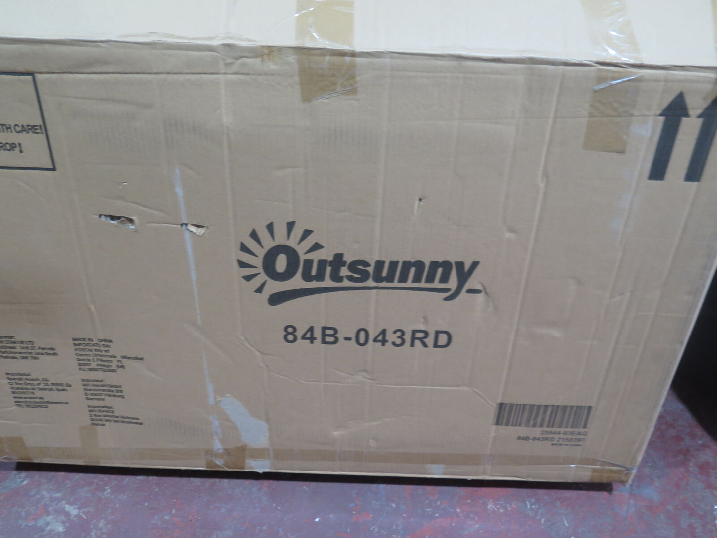 OUTSUNNY 2 IN 1 LOUNGER-84B-043RD