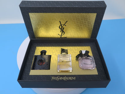 YSL YVES SAINT LAURENT MINI PERFUME GIFT SET -EDP-7.5ML