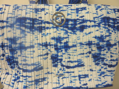 DESIGUAL BLUE WAVE PLEATED BAG