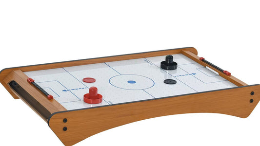 HOMCOM Air Hockey Table A70-050ND Brown