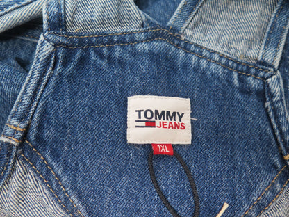 TOMMY HILFIGER DUNGAREE DRESS-DARK BLUR-1XL