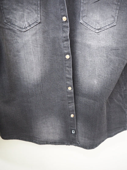 Men's Brandit Riley Denim Shirt Size L