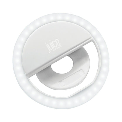 NEW Juice Social Clip-On Selfie Ring Light for Mobile Phones -Tablets