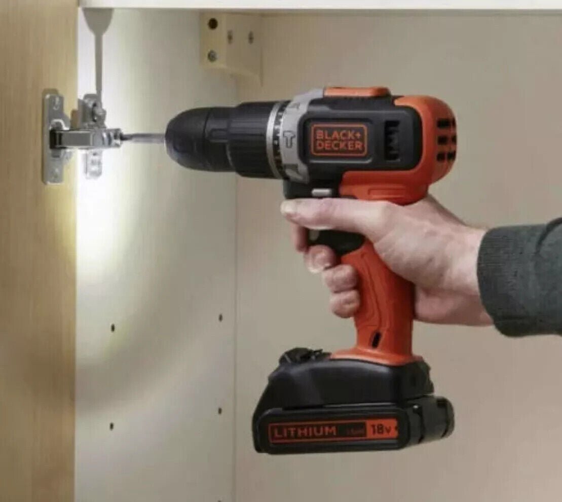 BLACK & DECKER BCD001C1 18v Drill driver 10mm keyless chuck