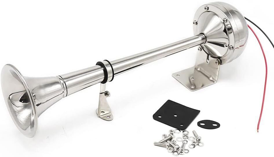 QIONGHA 12V Single Trumpet Horn