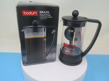 BODUM BRAZIL FRENCH PRESS COFFEE MAKER-0.35L/12OZ