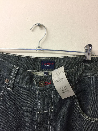 TOMMY HILFIGER S BLACK CARPENTER JEANS 32/32
