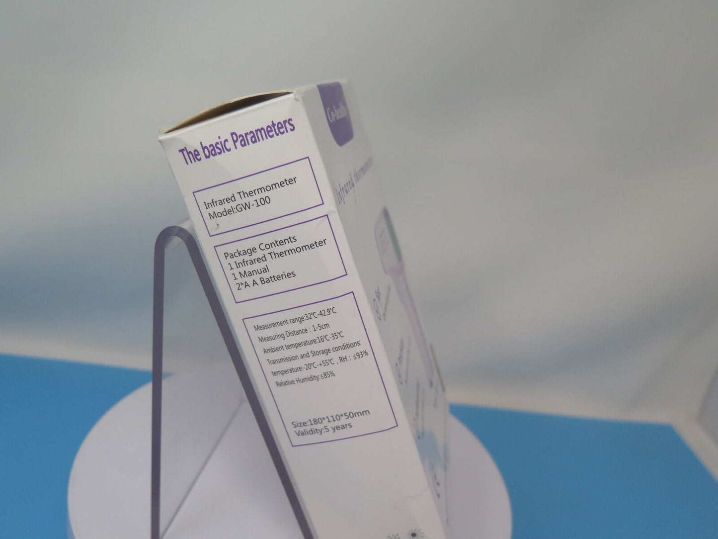 CO-HEALTHY INFRARED FOREHEAD THERMOMETER-GW-100