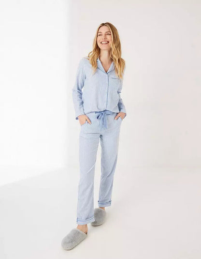 Fatface Joni Stripe Pyjama Set UK18