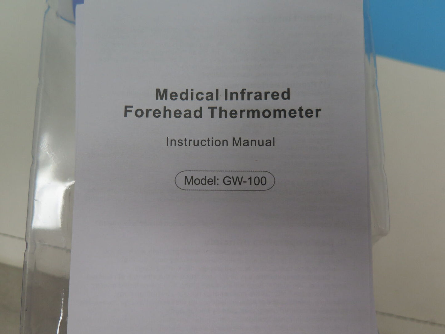 CO-HEALTHY INFRARED FOREHEAD THERMOMETER-GW-100