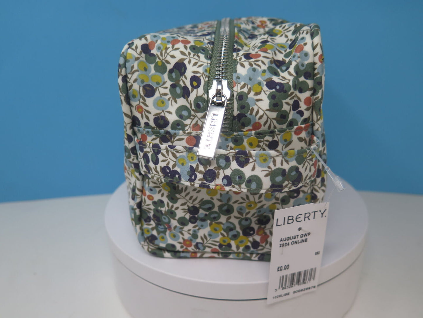LIBERTY WASH/COSMETICS BAG-H5"/W9"/D4"