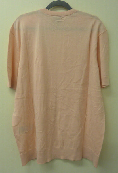 armani exchange short sleeve pullover-dusty pink-xl