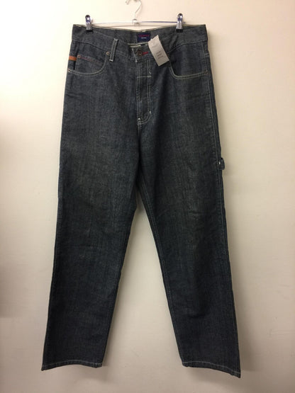 TOMMY HILFIGER S BLACK CARPENTER JEANS 32/32