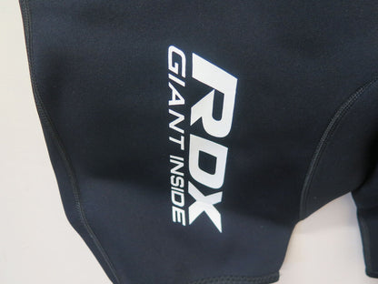 RDX SAUNA SUIT -BLACK-LARGE