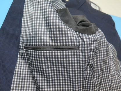 BEN SHERMAN SUIT JACKET-NAVY-42R SLIMFIT