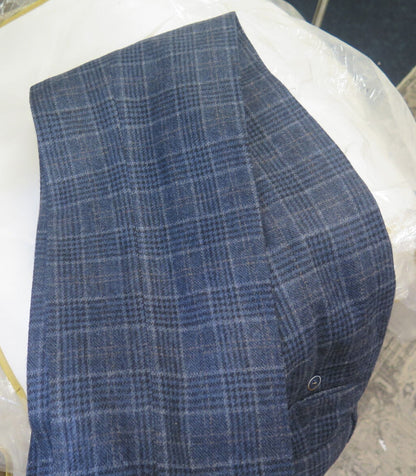 KNIGHTHOOD 3PC SUIT TWEED CHECK-JACKET UK38/WAISTCOAT 38R/TROUSERS 38R