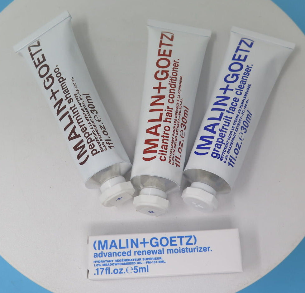 4 X MALIN+GOETZ MINI PRODUCTS