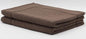 Strato Cotton Natural Coffee Brown Pack of 2 Bath Mats 50x70cm