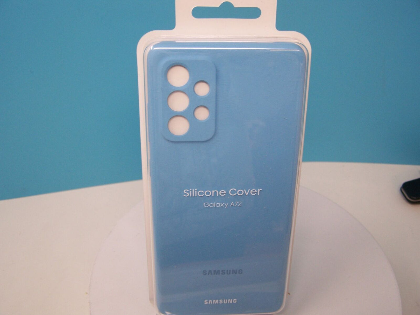 Samsung Galaxy A72 Silicone Cover Case - Blue