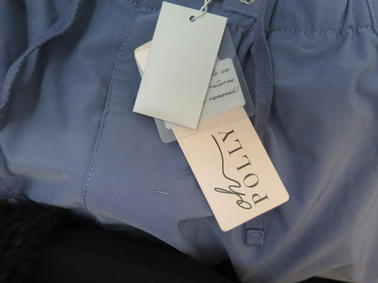 OHPOLLY RORI WIDE LEG CARGO TROUSERS IN DUSTY BLUE-XL-REGULAR