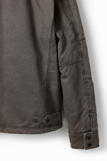 DESIGUAL MENS GREY COAT MEDIUM RRP:£160