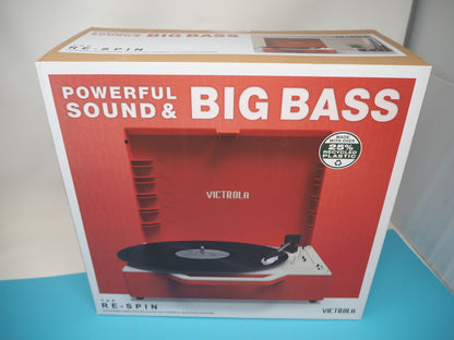 Victrola Re-Spin Sustainable Bluetooth Suitcase Record Player