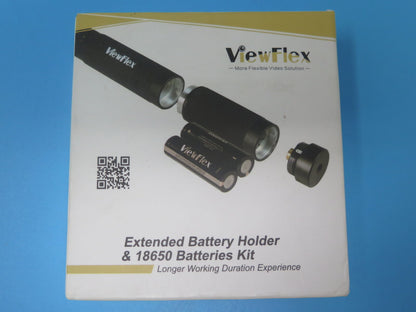 VIEWFLEX EXTENTED BATTERY HOLDER & 18650 BATTERIES KIT