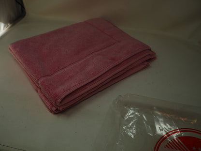 Strato Cotton Natural Pink Pack of 2 Bath Mats 50x70cm